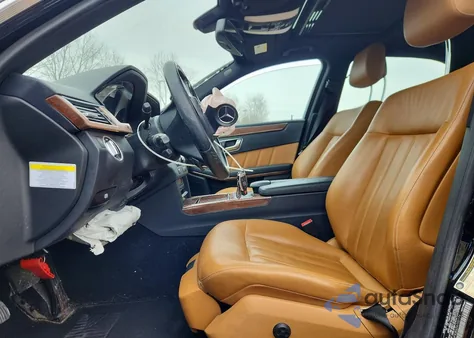 2013 Mercedes-Benz E 350 4Matic z USA, uszkodzony, nr VIN WDDHF8JB6DA700174